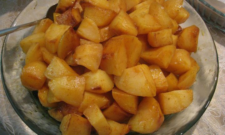 תפוחי אדמה אפויים בתנור