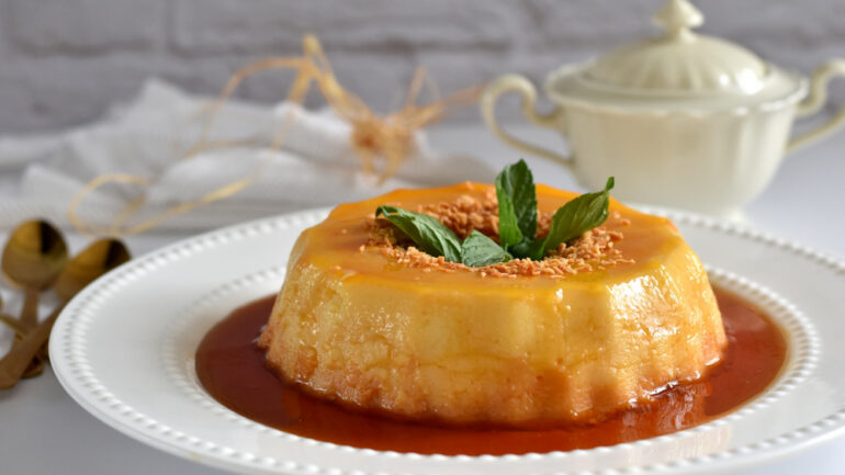 קרם קרמל (פלאן) מ-3 מרכיבים בלבד